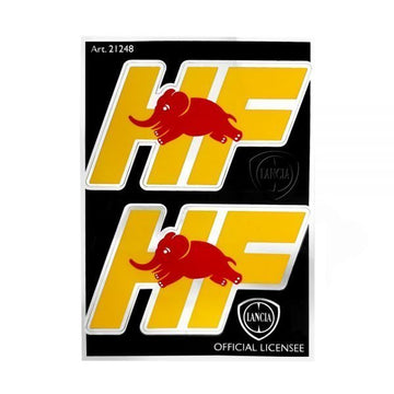 Lancia HF Adesivi Chrome Tabs 94X131 MM